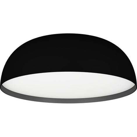 Lampe de plafond Zigbee Tollos-Z Ø 40cm - noir - 900406