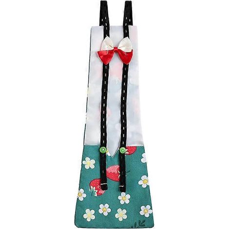 Voici une proposition de titre en français (190 caractères maximum) :

Couche réutilisable pour poule, canard et volaille - Taille M, motif fraise verte - 3 tailles disponibles - Couche pour poule, na