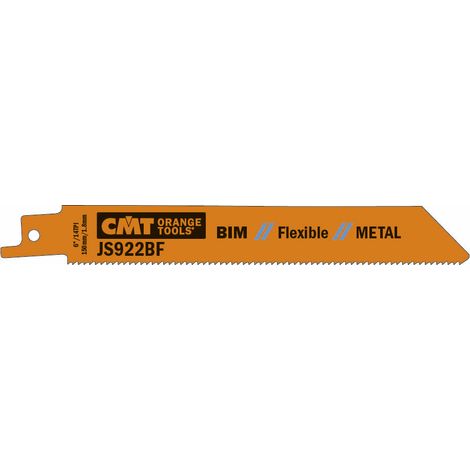 JS922BF - 5 5 HOJAS DE SIERRA X METAL BIM 150x1,8x14TPI (ONDULÉES/FRAISEES)