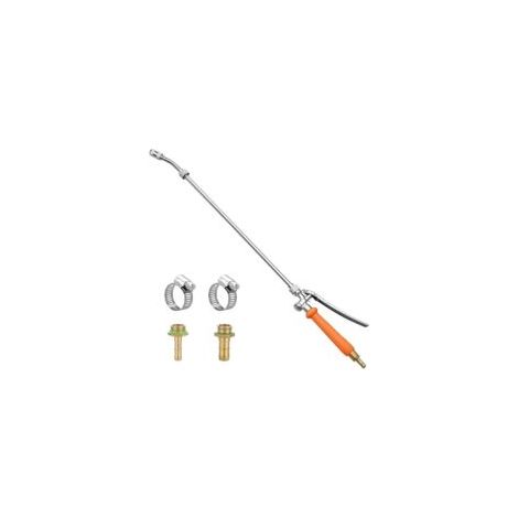 Lance et Buse de Pulvérisation Téléscopique en Acier Inoxydable pour Pulvérisateurs, Accessoires pour Jardinage, Agriculture, Nettoyage, Lavage de Voitures