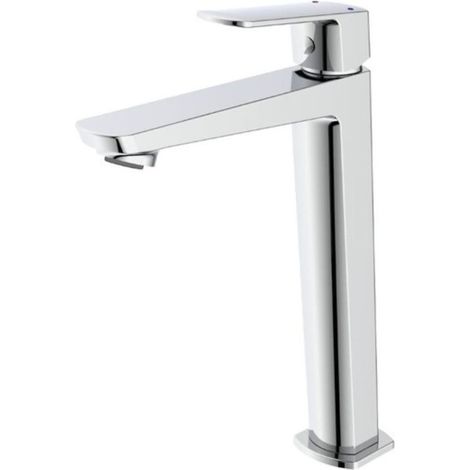 Swiss Aqua Technologies Mezclador monomando alto de lavabo Feel, sin desagüe automático, cromo, (SATBSFEEL285) (1/5)
