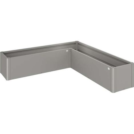 Fioriera Belvedere MINI Gr. L200 grigio quarzo metallizzato