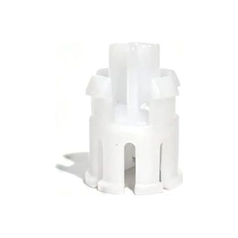 Clip Agrafe d'Émetteur d'Embrayage, Plastique Blanc, compatible with Renault Master 3 2010-2024, Pédale
