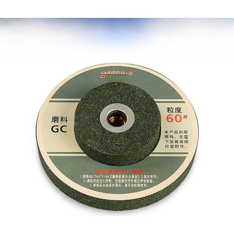 Meule diamantée couronne n°60 – pour meuleuse d'angle – affûtage, découpe carrelage, polissage métal/inox/pierre, épaisseur renforcée (1/5)