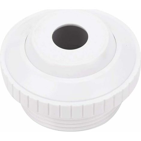 Bocchetta di ritorno per piscina fuori terra, ugello per piscina, connettore per bocchetta di ritorno dell'acqua sostituibile per piscina, con filettatura maschio da 1,5".