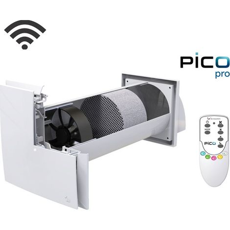 PICO PRO 45 - VMC Unità di ventilazione con recupero di calore puntuale a parete - WIFI ACD100057