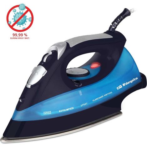 Plancha vapor suela inox 2.600w sv-2680 orbegozo (1/5)