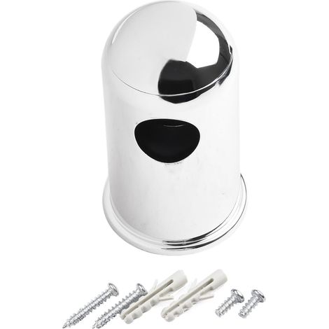 Support mural de barre de levage en ABS avec trou de 22 mm (1 pièce) pour douche, salle de bain et toilettes. (1/5)