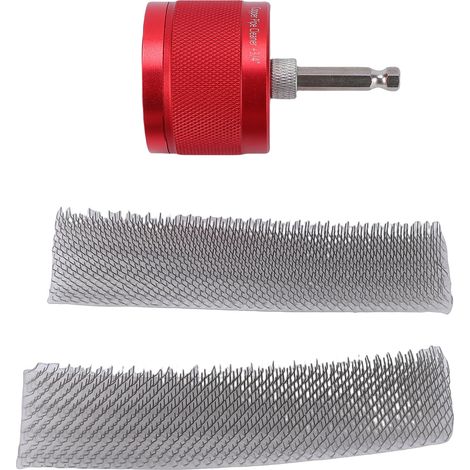 Perceuse nettoyeur de tuyaux en cuivre, Tube électrique de 3/4 pouces avec 2 brosses en acier remplaçables (1/5)