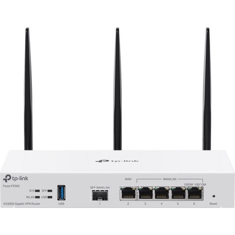 Rúter Ethernet WAN Dual-band (2.4GHz + 5GHz or 2.4GHz + 6GHz) Tp-