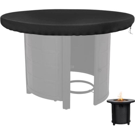 Couvercle pour plaque de cuisson - Ø80 cm - Couvercle pour foyer - Housse de barbecue (1/5)