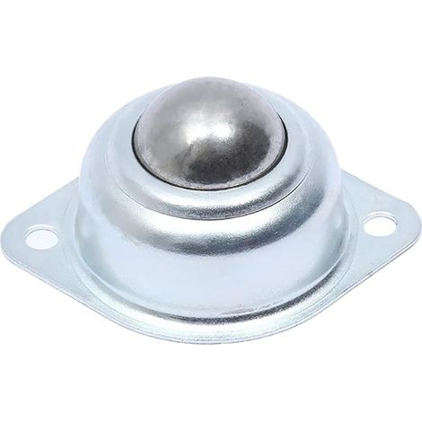 Roulettes à Billes - Lot de 10 - Acier au Carbone - Transfert Lourd Universel - Pour Meubles et Chariots - 2,7 cm de Diamètre (1/5)