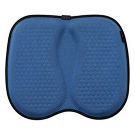 Cuscino per sedile in emulsione – Motivo a nido d'ape – Cuscini per sedile auto per la guida – Blu navy