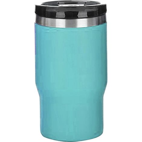 Isolierter Dosenkühler aus Edelstahl 304 für 14-oz-Dosen (ca. 400 ml) – ideal für unterwegs und im Auto – Hellgrün (1/5)
