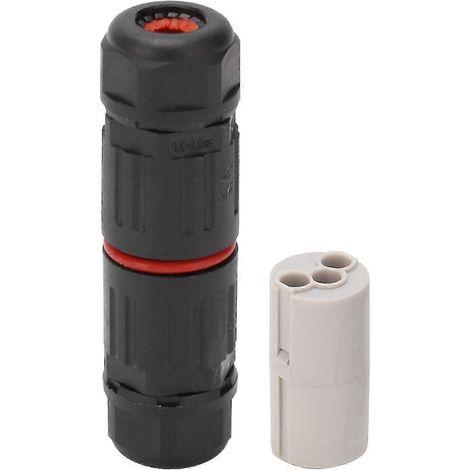 IP68 wasserdicht, PA66 flammhemmend, Kabel-zu-Kabel-Adapterstecker, Beleuchtungszubehör CDFM3 (1/5)