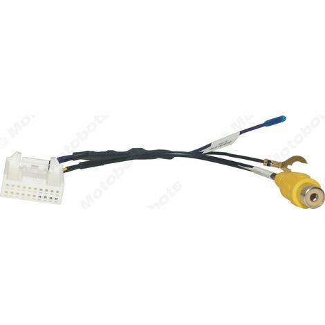 Rearview camera for Toyota 20PIN rearview mirror, reversing line, and car reversing line with voltage reduction. (1/4)