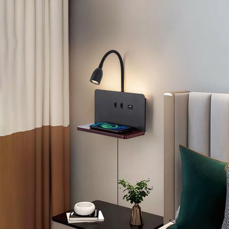 schwarz-wandleuchte-mit-wireless-charger-dimmbare-leselampe-wandmontage-mit-usb-ladeanschluss-wandlampe-mit-stecker-flexible-schwanenhals-bett-leselichtwandlampe-mit-warmwei-hintergrundbeleuchtung-921