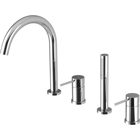 ULTRAMIX Mitigeur 4 trous sur bord de baignoire, chromé