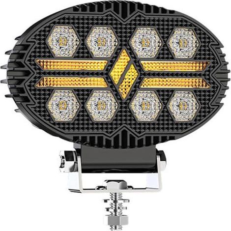 Lampe de travail elliptique – 5,5 po, X15 mixte – Éclairage chantier – Pour voiture (1/5)