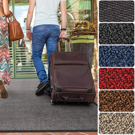 Tapis extérieur, Tapis antidérapant très absorbant Gris anthracite 60 x 90 cm (1/5)