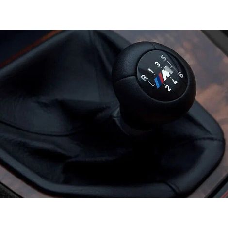 Eclairage Design – Pommeau de levier de vitesses M Sport pour BMW E46 E90 F10 E87 E60 – 6 rapports – Installation rapide – Design élégant