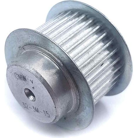 Poulie dentée moyeu plein PD3M32-15