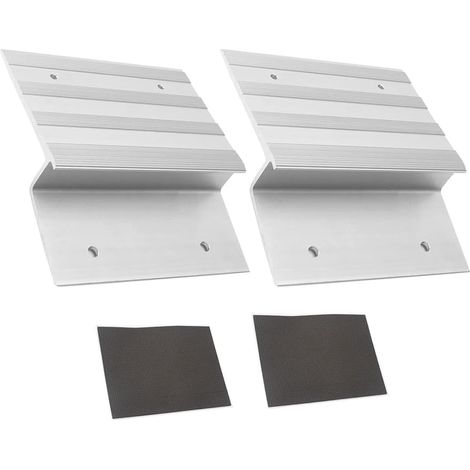 Lot de 2 rampes de chargement pour remorque en aluminium pour 2 x 8 bois dur de chêne pour voiture (1/5)