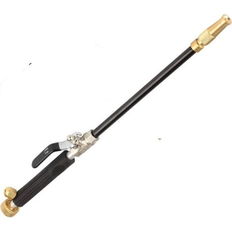 royaluxe -Buse de tuyau haute pression pour tuyau d'arrosage, pistolet de lavage haute pression, pistolet à eau portable Hydrojet haute pression pour nettoyage du jardin et des trottoirs (1/5)