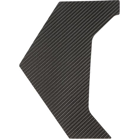 Garniture de tableau de bord UTV en Fiber de carbone, Surface lisse légère de remplacement pour Polaris RZR PRO XP 2021 + (1/5)