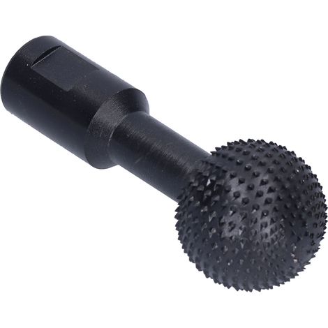 Tête de meulage sphérique robuste pour usinage métal et travail du bois, outil professionnel de bricolage.
