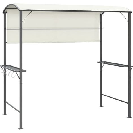 Maison Exclusive - Gazebo con Tetto 220x110x200 cm Crema
