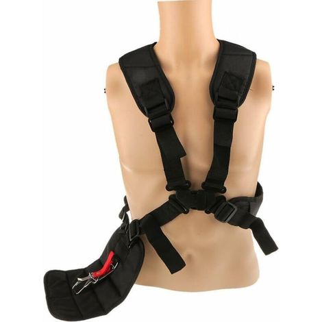 Sangle cob pour débroussailleuse noire Sangle latérale pour sac à dos Sangle transversale pour débroussailleuse (1/4)