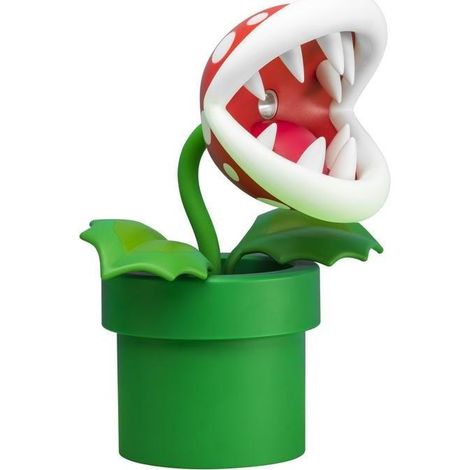 Lampe décorative LED USB PALADONE Piranha Plant Super Mario tête flexible 33 cm