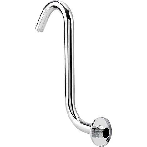 Rallonge de douche - Rallonge de douche en forme de S, 20 cm (8 pouces), acier inoxydable 201, rehausse de douche, sc (1/5)