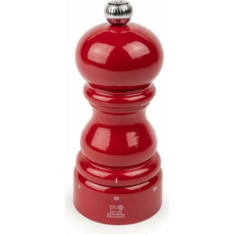 Peugeot Paris Pfeffermühle 12cm uSelect rot lackiert Holz (1/5)