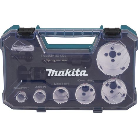 Set  di  seghe  a  tazza  Makita  6  pezzi  per  elettricisti  D-47139.