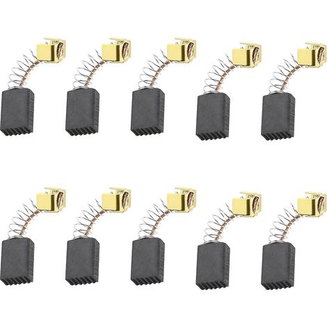 5 Pairs of Carbon Brushes 5x8x11mm Compatible with Makita CB85 CB57 CB64 191998-3 HP1631K GV500 (1/5)