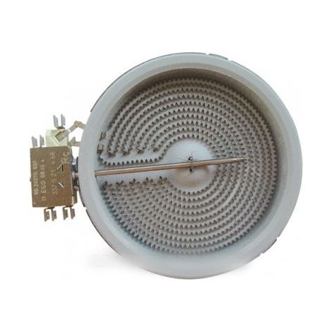 Plaque radiant ø140mm. 1200w 230v pour Plaque de cuisson BOSCH 00289561 (1/3)