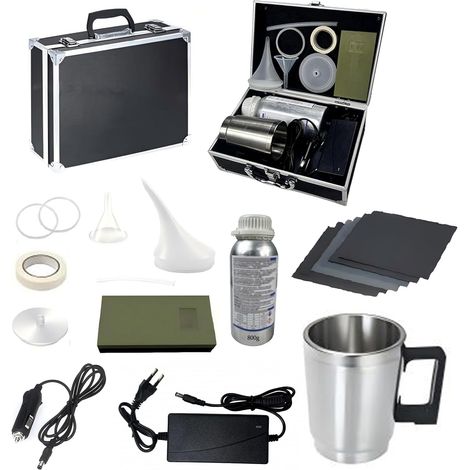 Kit di riparazione fari da 800 g, kit per la lucidatura dei fari dell'auto, kit di riparazione fari per auto e moto con rimozione della polvere, adatto per riparare fari ossidati/opachi/incrinati (1/2)