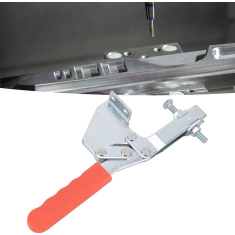 Pince à genouillère en acier inoxydable, pince rapide, pince latérale horizontale, pince coudée pour compacteur CH HS (1/5)