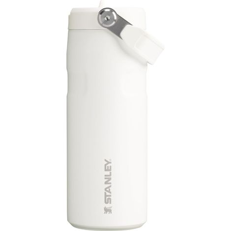 Stanley 1913 Flip Straw 2.0 Borraccia Con Cannuccia 0.47L - 8 Ore Di Freddo - 40 Ore Di Freddo - Acciaio Inossidabile - Senza BPA - A Prova di Perdite - Lavabile In Lavastoviglie - Frost (1/5)