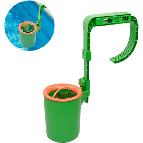 Pièces de rechange pour panier d'écumoire en plastique durable, filtre renforcé, adaptées à l'entretien des piscines, disponibles en plusieurs couleurs. (1/5)