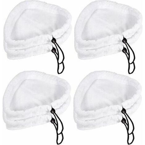 Chiffon de Remplacement en Microfibre Lavable pour Balai à Vapeur – Lot de 6 Chiffons Triangulaires Compatible avec la Plupart des Modèles (1/5)