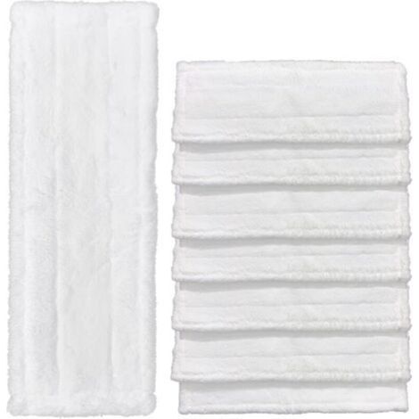 Lot de 8 Bonnette Nettoyeur Vapeur Pour Karcher Easy Fix SC2, SC3, SC4 Bonnettes Lingettes de Rechange Chiffons en Microfibre Lingettes Remplacement pour le Nettoyeur à Vapeur Serpillere Balai Vapeur