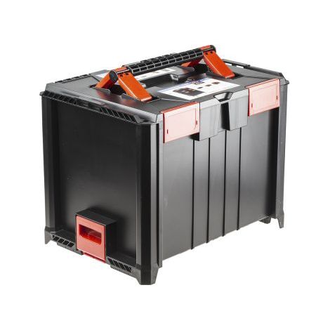 Malette de transport RS PRO en ABS, Dimensions externes 362 x 464 x 335mm , étanche ( Prix pour 1 ) (1/2)