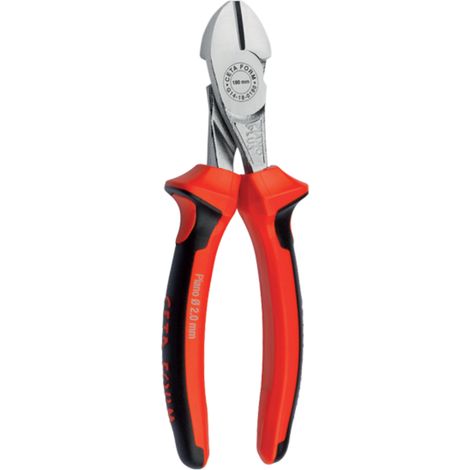 Pince coupante diagonale L.180mm CETAFORM, poignée Duotech (1/2)