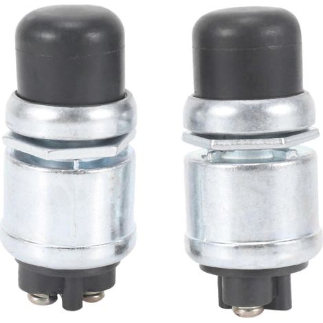 Interrupteur à bouton-poussoir étanche 50A 12V pour voiture, bateau ou rail, klaxon (1/5)