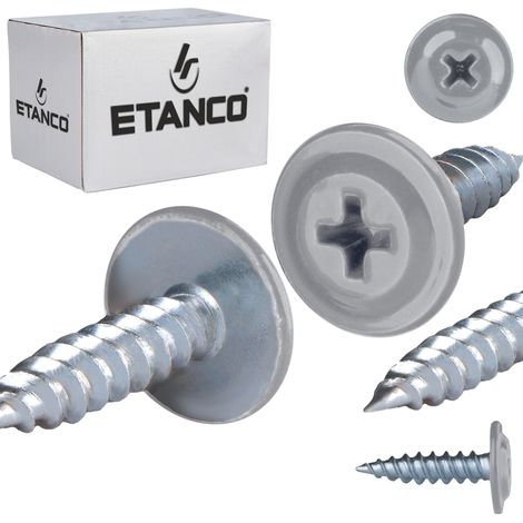 GM-S Befestigungsverbinder 4,2x16mm RAL 9006 (1/5)