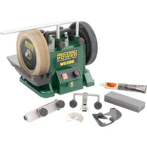 Wg200 200Mm (8In) Wet Stone Grinder 160W 240V (1/5)