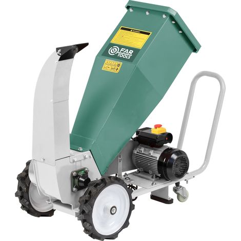 Broyeur de végétaux Fartools BV 2200 - 2800W - Ø60 mm - Idéal Paillage